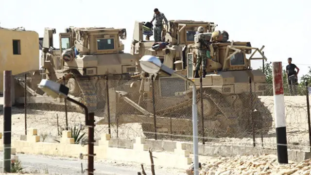 تشهد علاقة حماس والجيش المصري توترا منذ الإطاحة بالرئيس مرسي