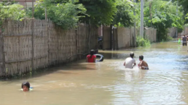 မြန်မာနိုင်ငံမှာ ရေကြီး ရေလျှံမှုတွေ မကြာခဏ ဖြစ်နေ