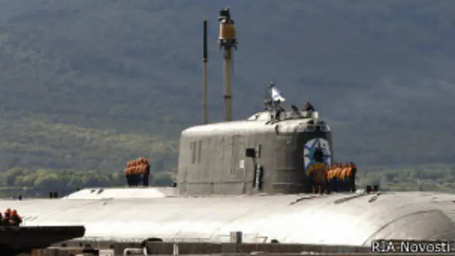 Российская атомная подводная лодка "Тверь"