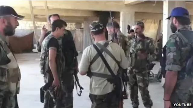 Combatentes na Síria. Foto: YouTube