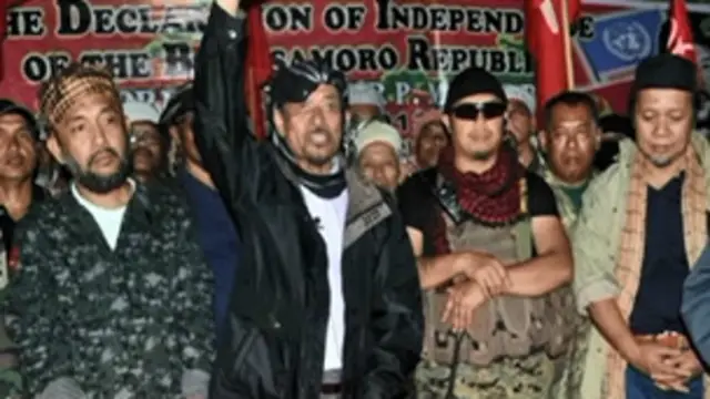 Rebeldes del Frente Moro de Liberación Nacional