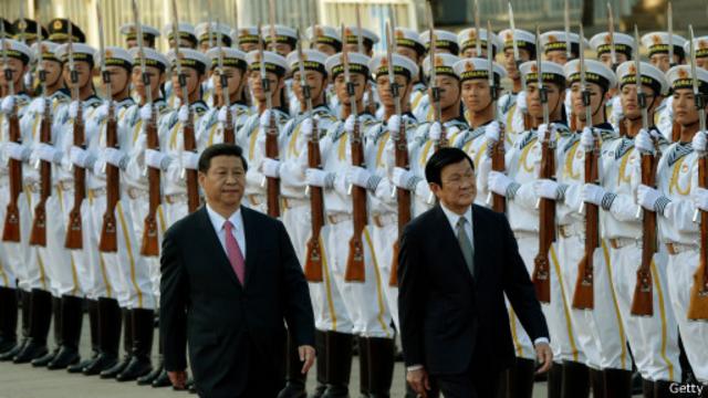Trong chuyến thăm Trung Quốc của Chủ tịch Trương Tấn Sang năm 2013, hai nước nói sẽ thăm dò dầu khí chung trong khu vực thỏa thuận ngoài khơi vịnh Bắc Bộ