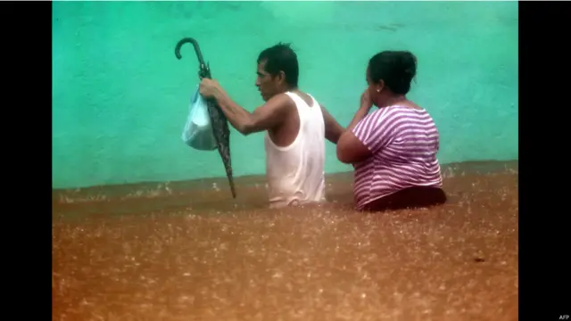 Inundaciones en México