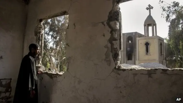 ناشد اقباط البلدة الحكومة التدخل