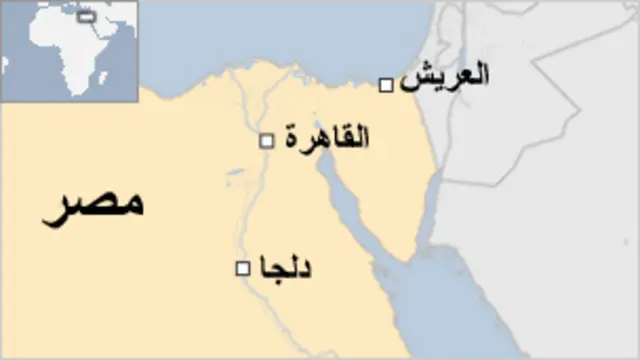 كان لمدينة العريش في شمال سيناء نصيب كبير من الهجمات