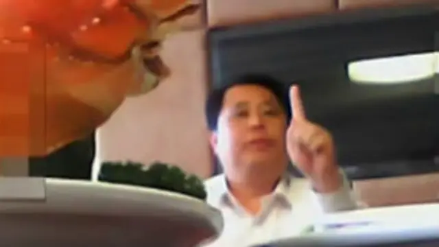 梁文勇：老百姓給臉不要臉 （網絡圖片截圖）