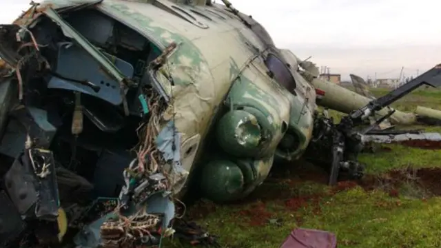 सीरियाई सेना का एक हेलिकॉप्टर (फ़ाइल फ़ोटो)