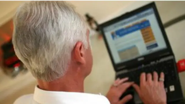 英格兰南北老年人上网人数差异巨大。