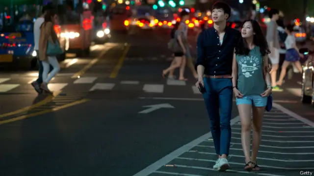 दक्षिण कोरिया, सोल, कपल, जोड़ा