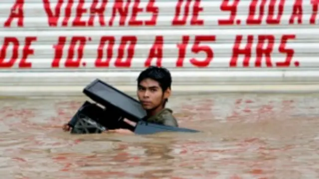 Inundaciones en México, foto Getty Images.