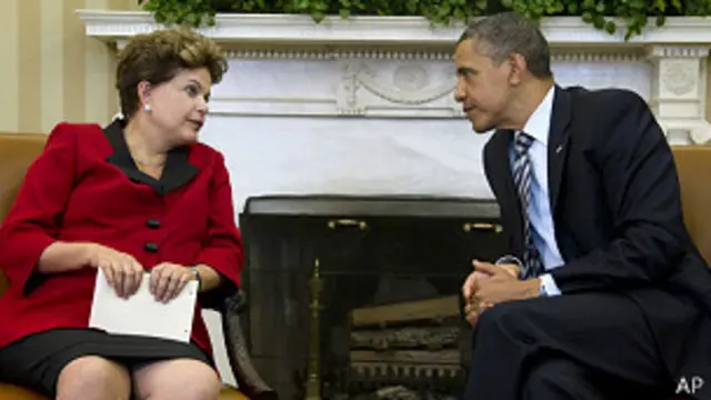 Dilma Rousseff e Barack Obama | AP