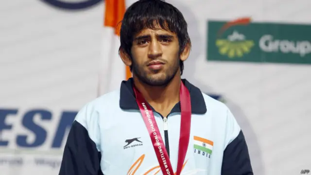 बजरंग विश्व कुश्ती चैंपियनशिप में कांस्य पदक हासिल किया.