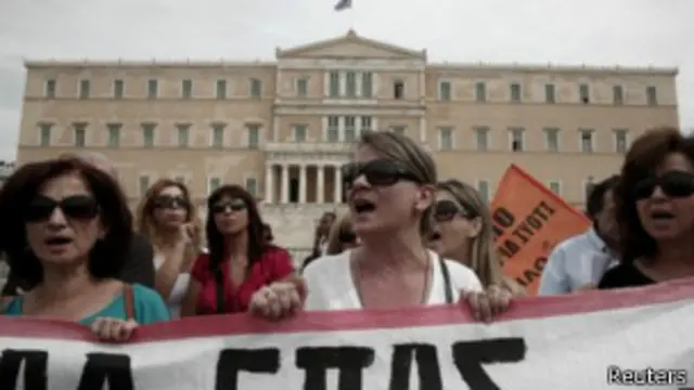 Huelga en Grecia