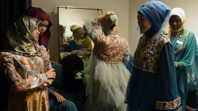 Persiapan final Muslimah World, Adek Berry/AFP