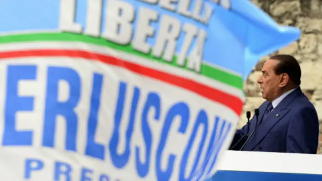 رئيس الوزراء الإيطالي السابق سيليفيو برلسكوني 