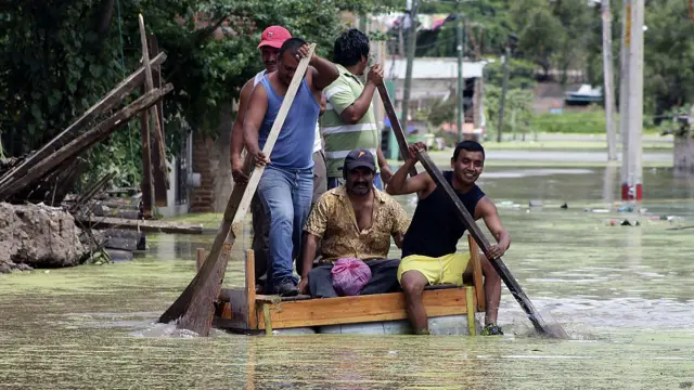 Inundaciones en México 