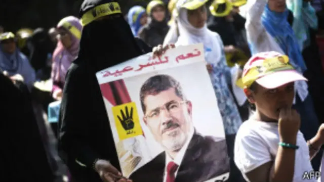 تظاهرات طرفداران مرسی