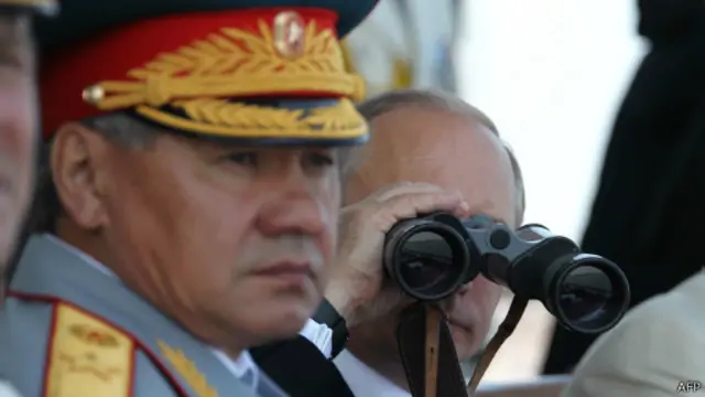 وزير الدفاع الروسي سيرغي شويجو 