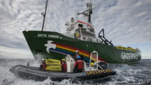 Судно "Гринпис"