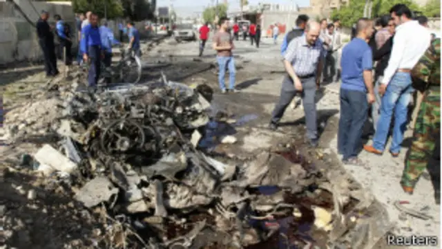 ဗုံးပေါက်ကွဲမှုတစ်ခု မြင်ကွင်း