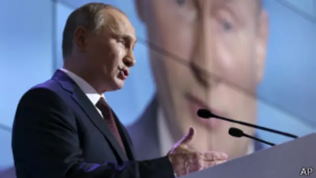 Владимир Путин на заседании Валдайского форума 19 сентября 2013 года