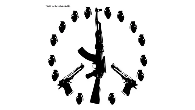 Араб дунёсида осойишталик қарор топадими? Бир кун келиб, дейди рассом, аммо яқин орада эмас. "Турли оқимлар, турли динлар ва турли мамлакатлардан кўплаб вакиллар битта ғояни мубоҳаса этишмоқда. Агар мен ўз суратларим билан кимнидир фикрини ўзгартира олсам, ўзим мақсадимга етдим, деб ўйлайман", дейди у Би-би-сига берган интервюсида.