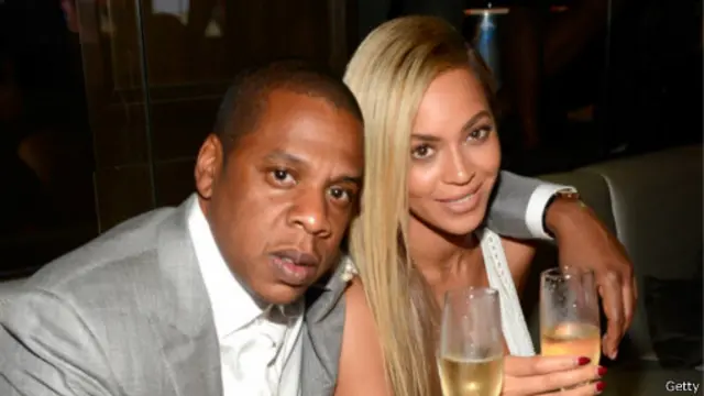 碧昂丝和夫君Jay Z