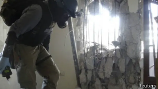 تتهم واشنطن ولندن وباريس الحكومة السورية بالمسؤولية عن هجوم الغوطة الشهر الماضي