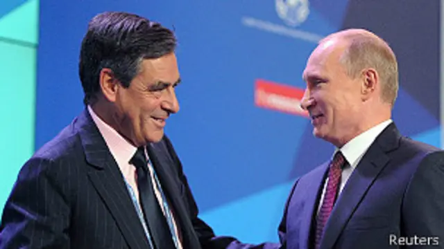 По словам пресс-секретаря Путина, президенту пришлось отвечать на риторический вопрос экс-премьера Франции Франсуа Фийона