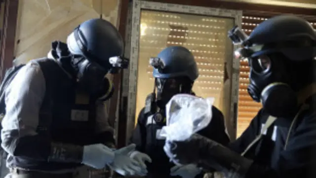 شام کو اپنے کیمیائی ہتھیاروں کی تفصیلات جمع کروانے کے لیے سنیچر تک کی مدت دی گئی تھی