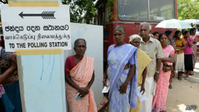 श्रीलंका में चुनाव