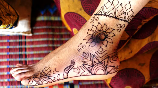 हिना आर्टिस्ट, नियामे, नाइजर, टैटू