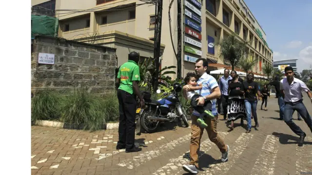 Стрельба в торговом центре Найроби