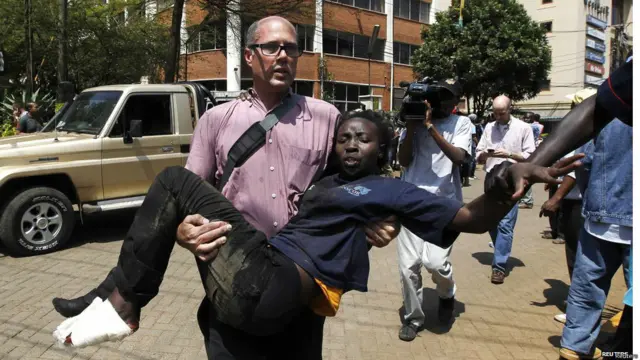 Стрельба в торговом центре Найроби