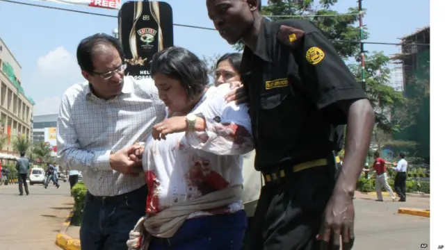 Стрельба в торговом центре Найроби