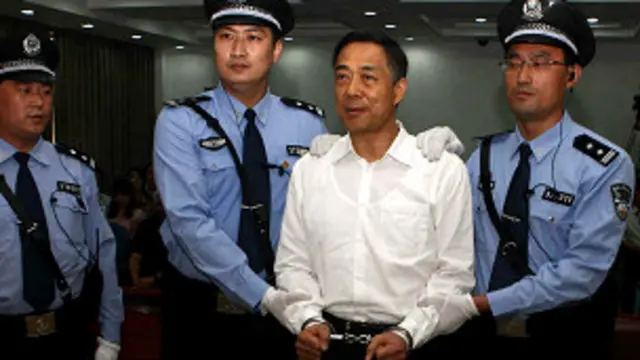 Bo Xilai, em seu julgamento (Reuters)