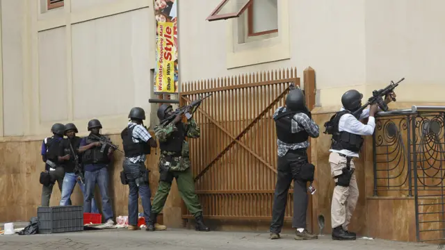 Ataque en centro comercial de Kenia