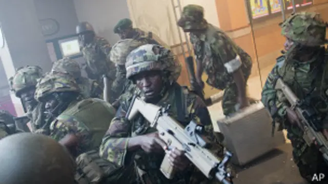 Nhiều người chết ở trung tâm mua sắm tại Nairobi hôm 21/9