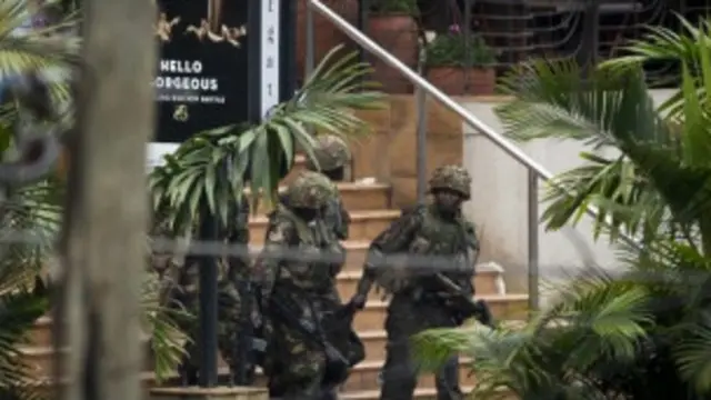 肯尼亚购物中心内