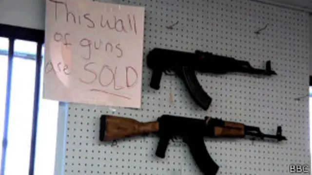 अमरीका में बंदूक