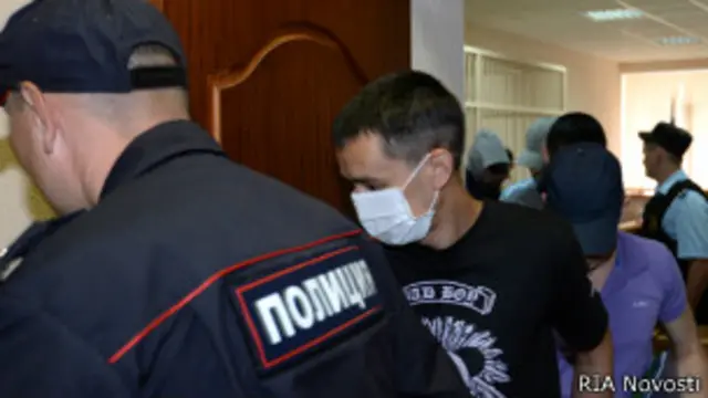 Обвиняемые сотрудники отдела полиции "Дальний"