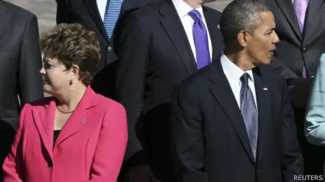 Dilma e Obama, no G20 em São Petersburgo. Foto: Reuters