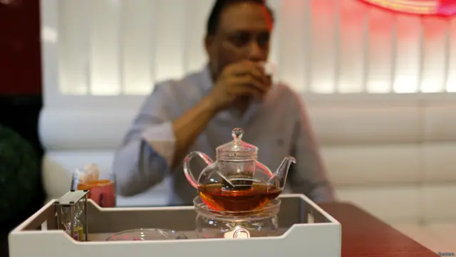 दुबई में सोने की चाय