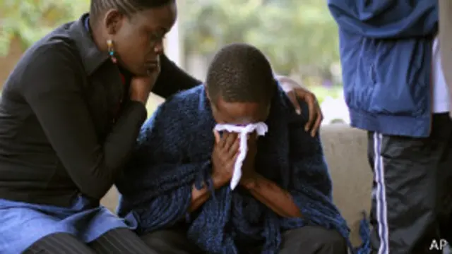 Плачущий ребенок в Найроби