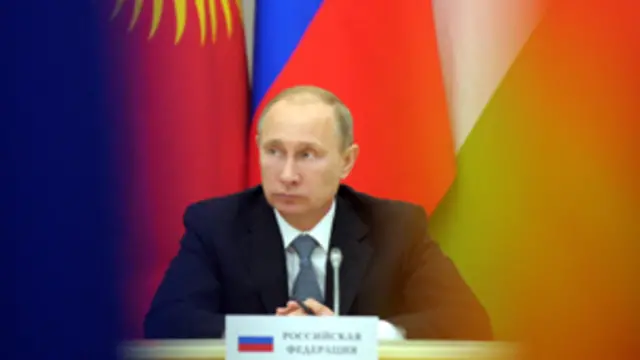 خاطب بوتين الزعماء المجتمعين في منتجع سوتشي