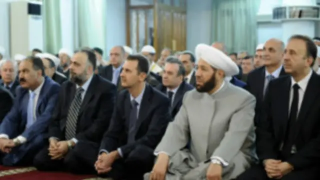 قتلت المعارضة السورية الابن الأصغر لمفتي سوريا أحمد بدر الدين حسون
