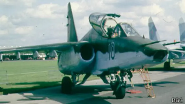 Российский штурмовик Су-25