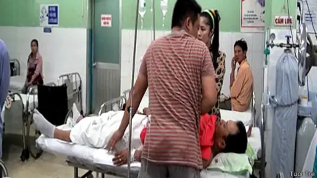 Hai nạn nhân hiện đang trong tình trạng nguy kịch