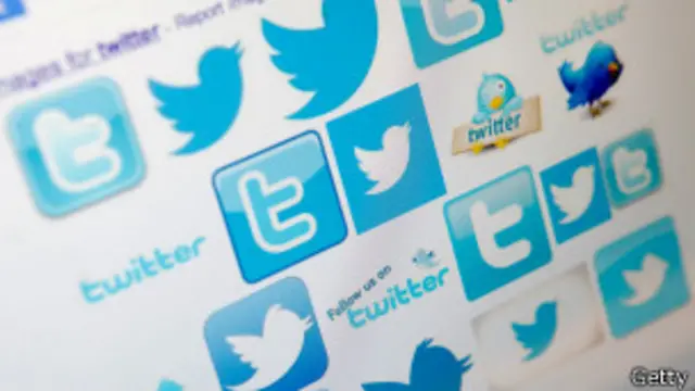 Twitter logo, Getty