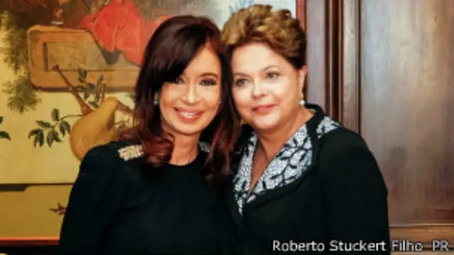 Cristina Kirchner e Dilma Rousseff